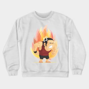 Angry Man Crewneck Sweatshirt